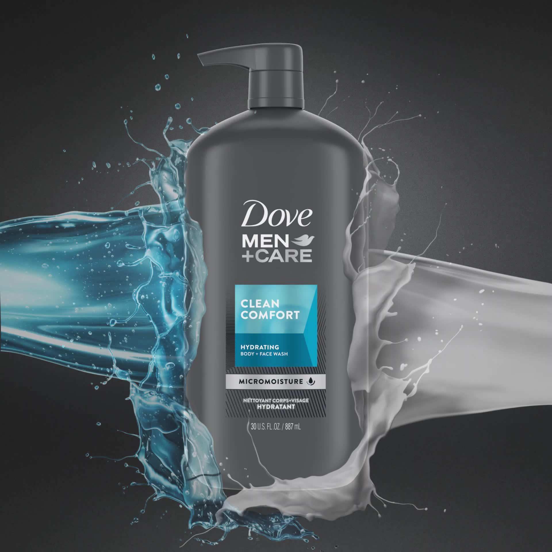 Men+Care Clean Comfort Body and Face Wash