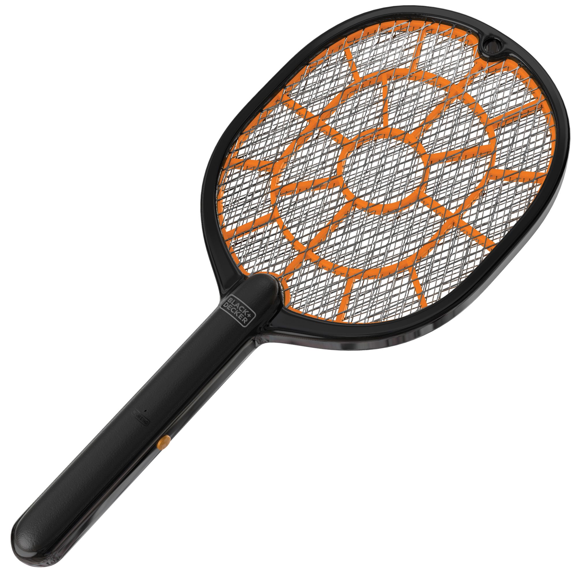 BLACK+DECKER Electric Fly Swatter- Fly Zapper- Tennis Bug Zapper Racket-  Battery Powered Zapper- Electric Mosquito Swatter- Handheld Indoor &  Outdoor