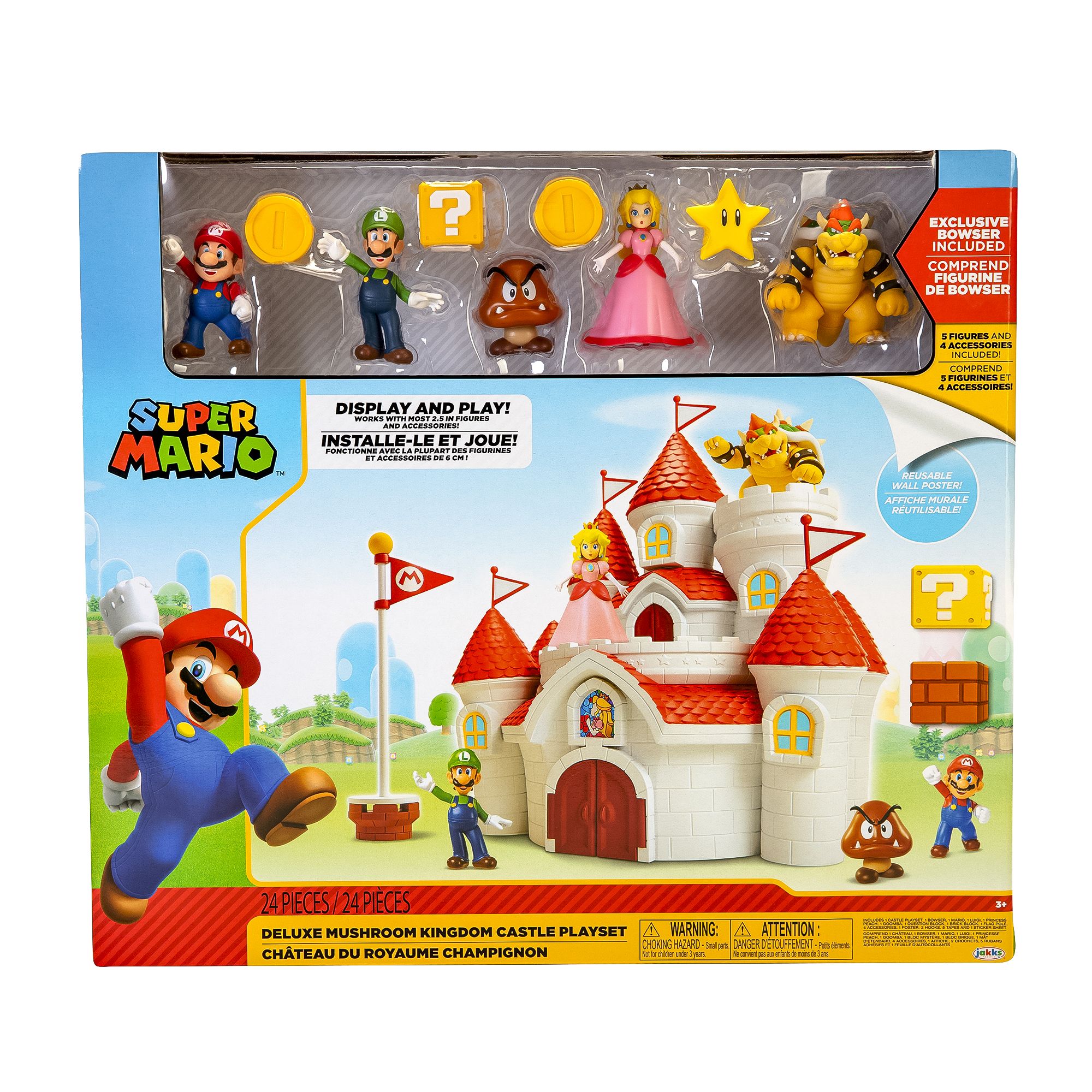 Super Mario Toy Figurine - 5 pcs - Mario & Friends