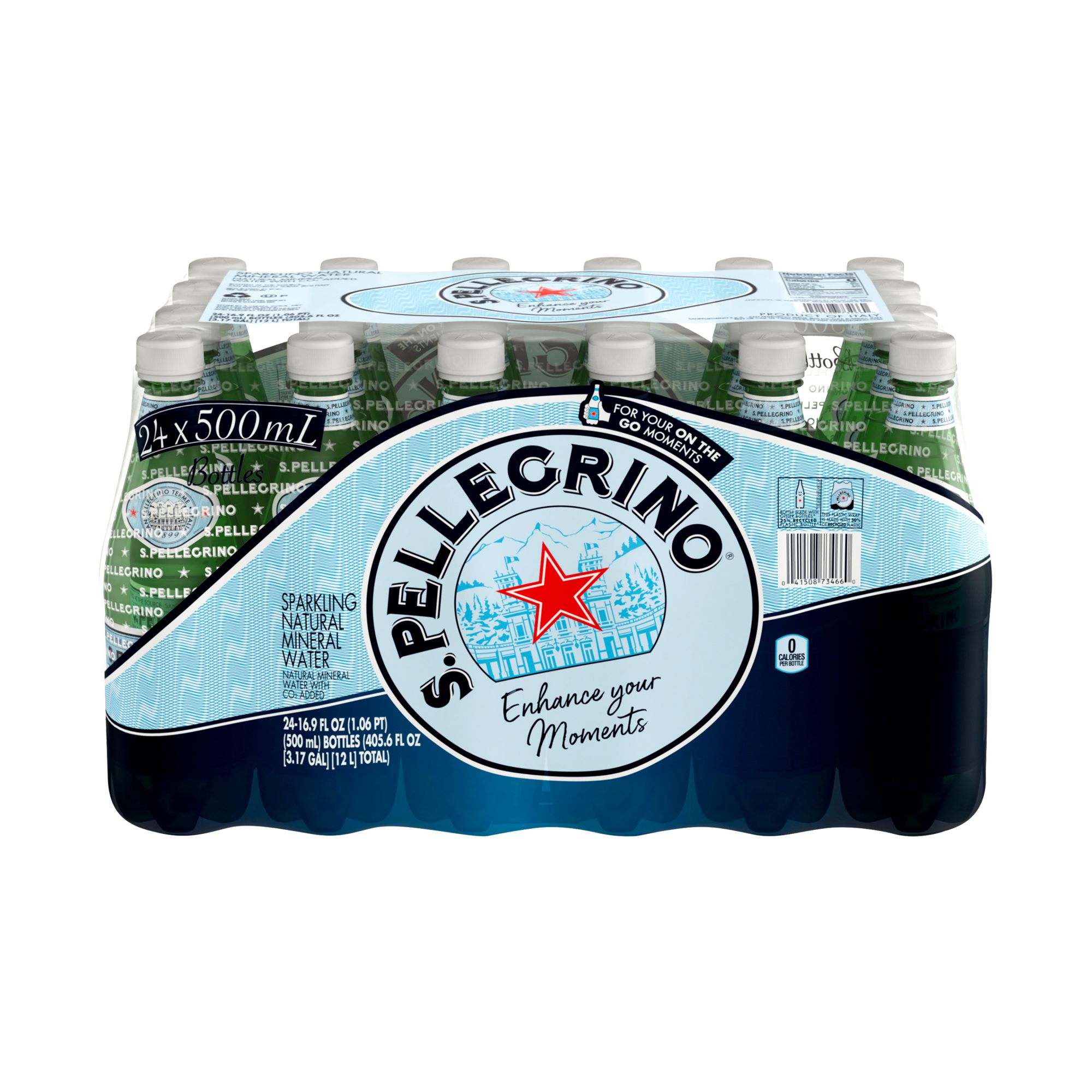 FreshChoice City Market - San Pellegrino Water Glass Bottle 6 Pack