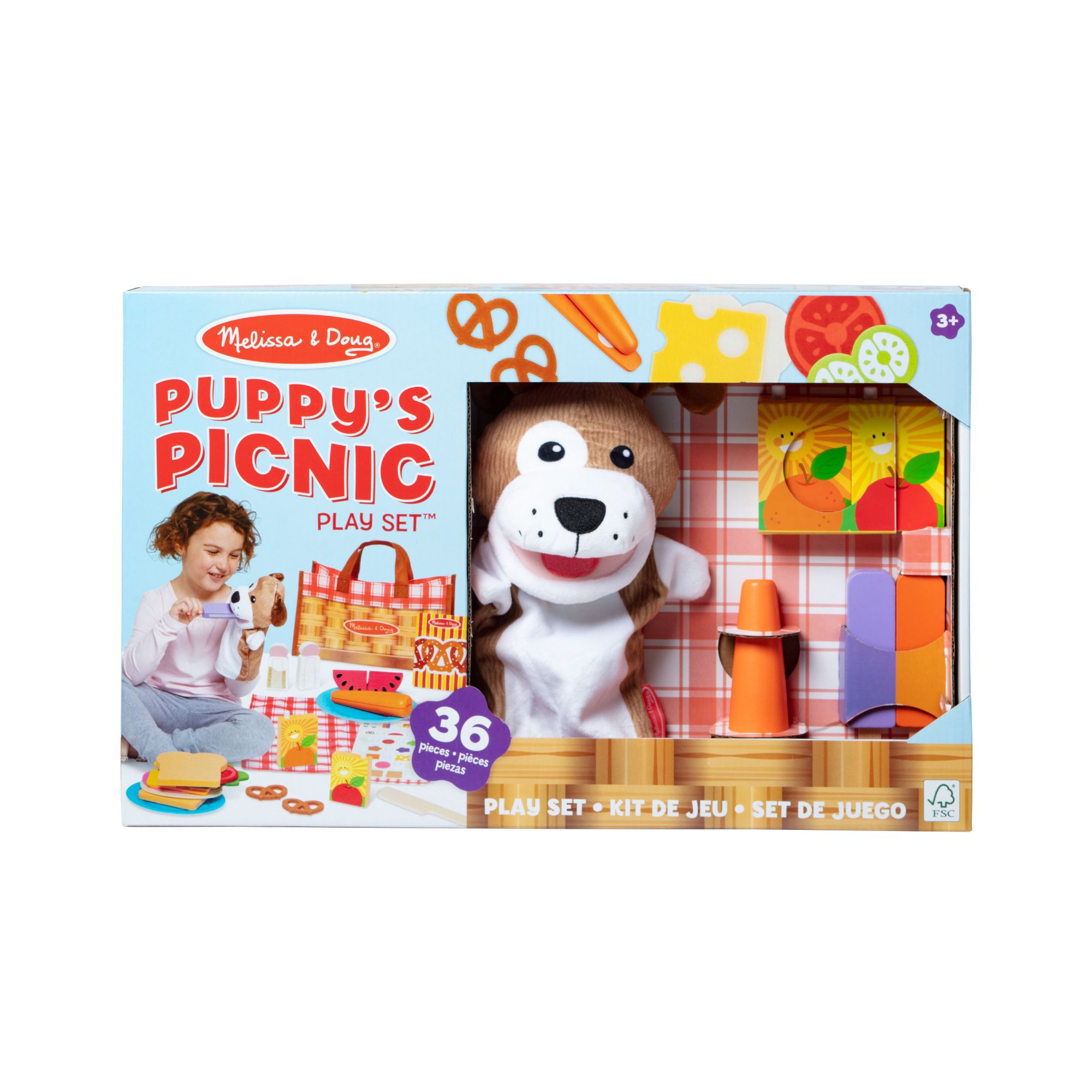 Melissa & Doug Puppy's Picnic Play Set