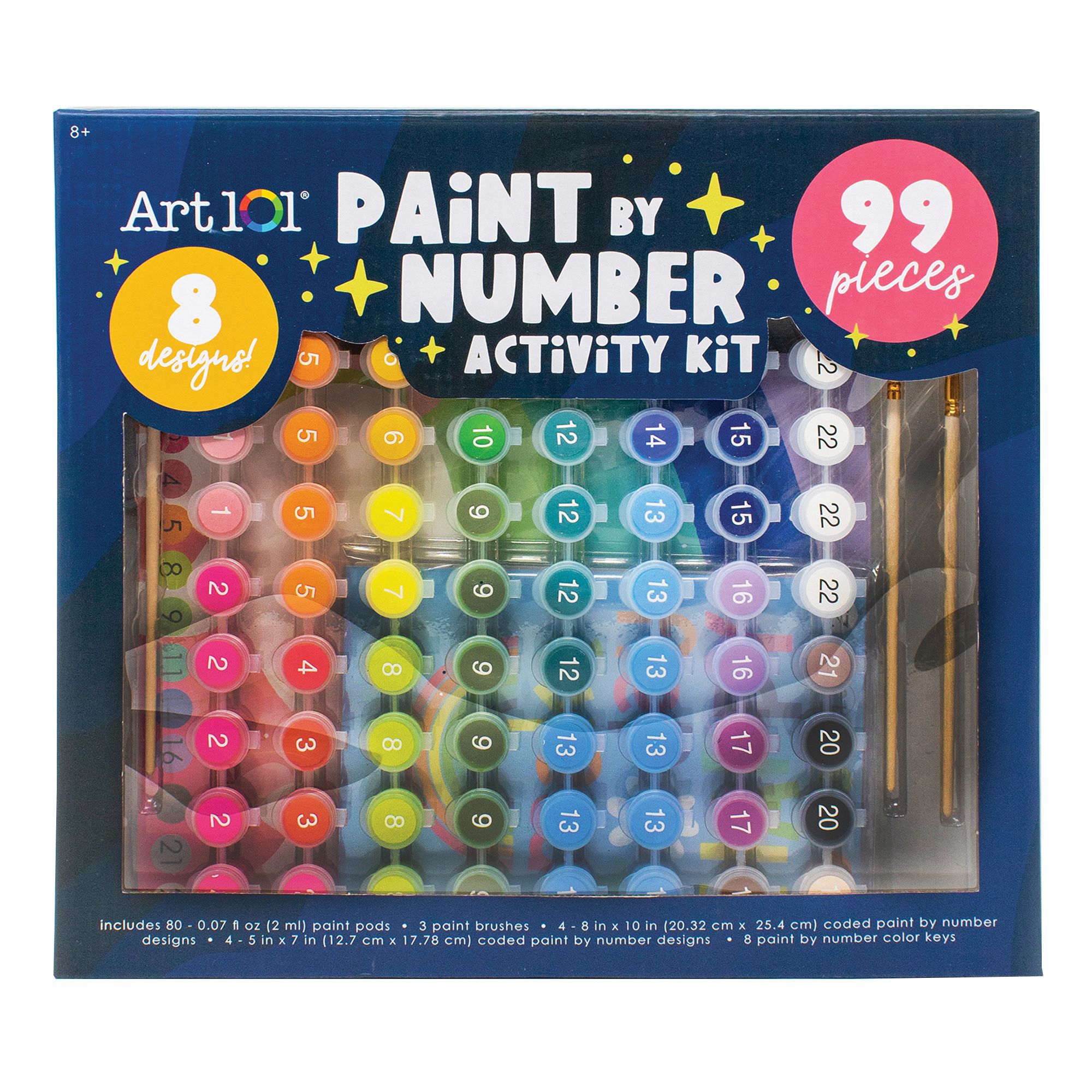 Art 101 Paint by Number Activity Kit