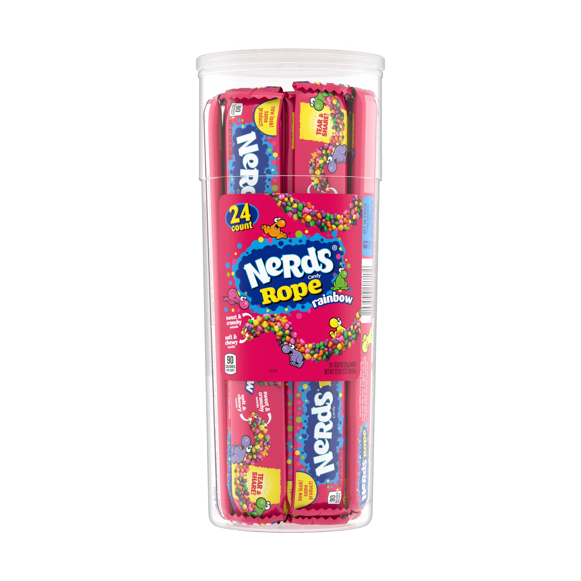 Nerds Rope Wonka Rainbow, Bulk Candy