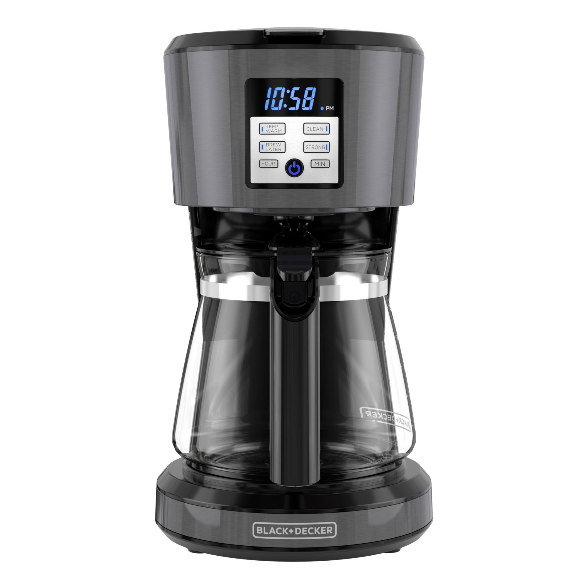 Black + Decker Red 12-Cup Programmable Coffee Maker