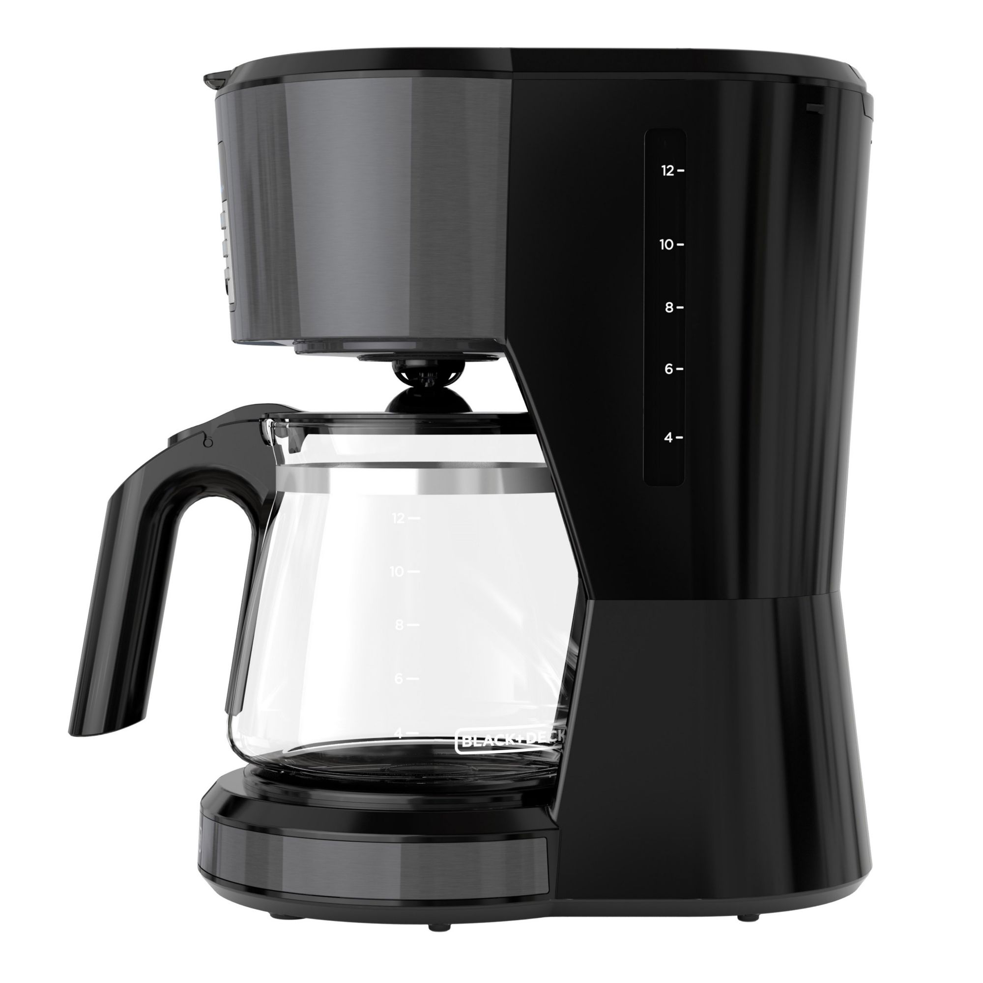 BLACK+DECKER 12-Cup Programmable Drip Coffee Maker in Black 985118634M -  The Home Depot