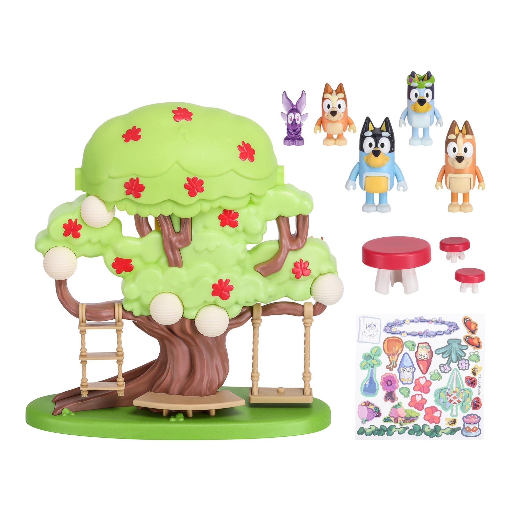 Bluey Tree Playset Flower Crown Bluey, Fairy Figures, And, 57% OFF