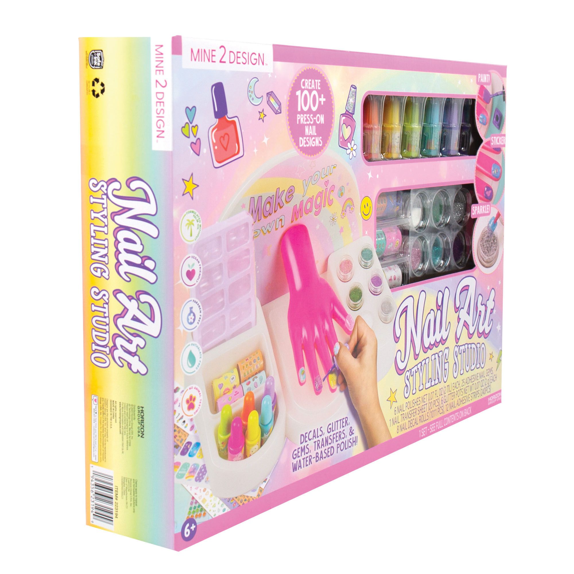 Nail Styling Set for Little Ladies Nail Art Studio, Toys \ Beauty Sets