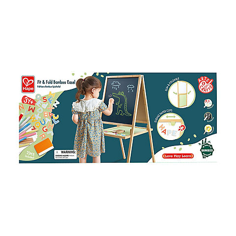 Hape All-In-One Double-Sided Bamboo Easel