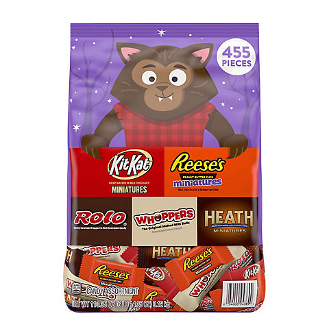 Kit Kat, Reese's & More, Hershey Chocolate Assortment Candy Bulk Variety Bag, 455 ct./110.35 oz.