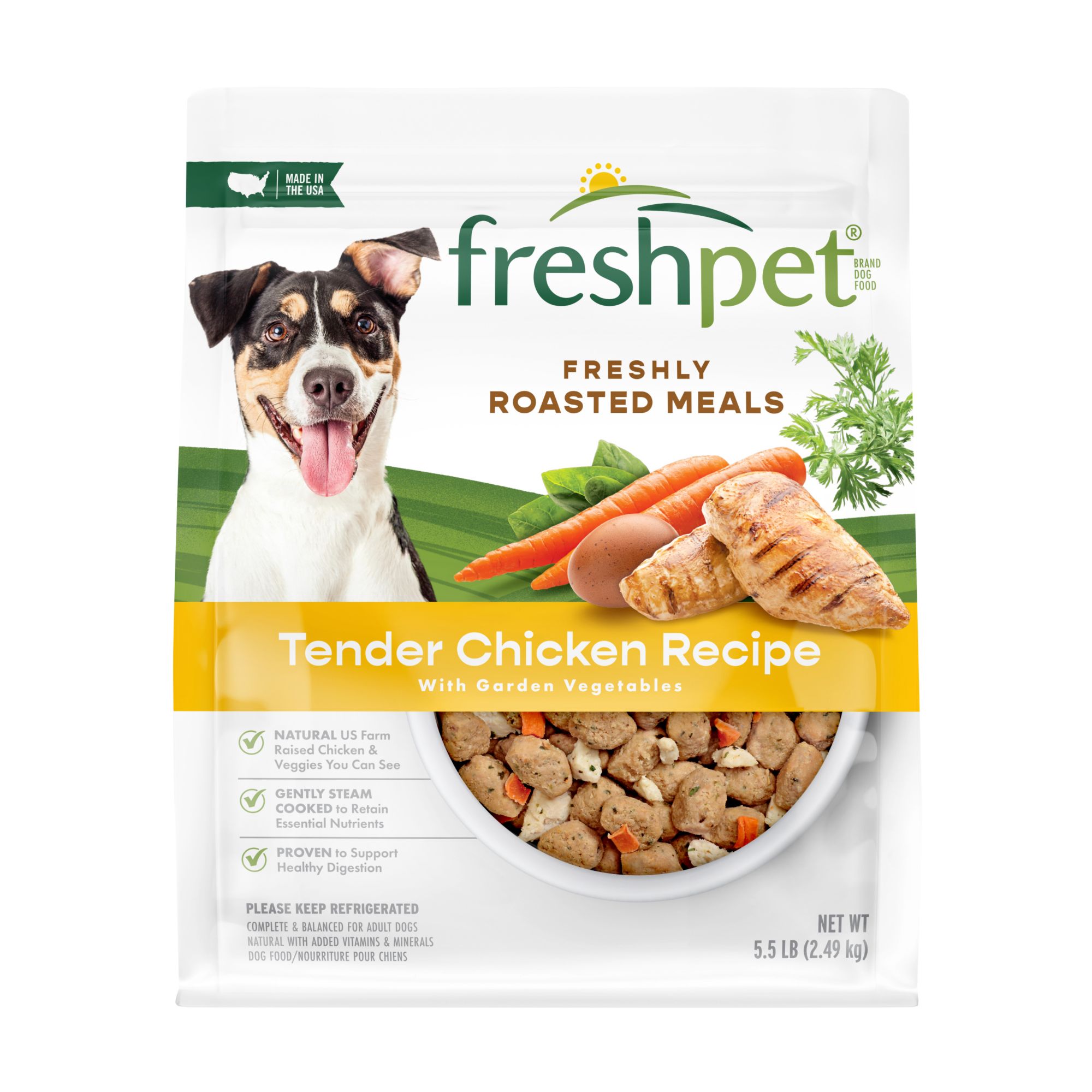 Freshpet Freshly Roasted Meal, Chicken Recipe, 5.5 lbs. | BJ's ...