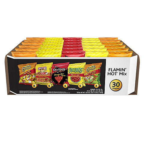 Frito-Lay Flamin Hot Variety Pack, 30 ct.