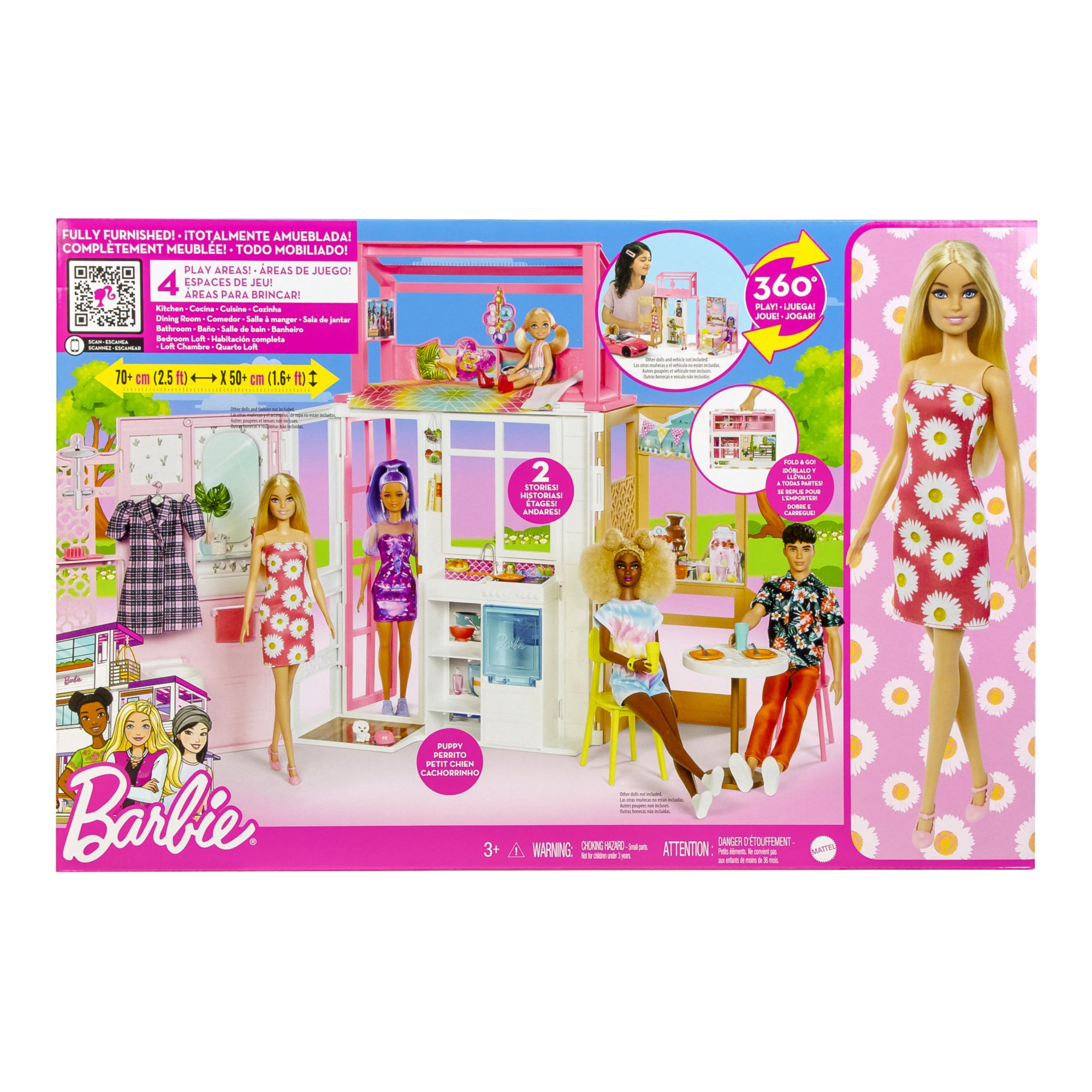 Barbie® Vacation House Doll and Playset – FAO Schwarz