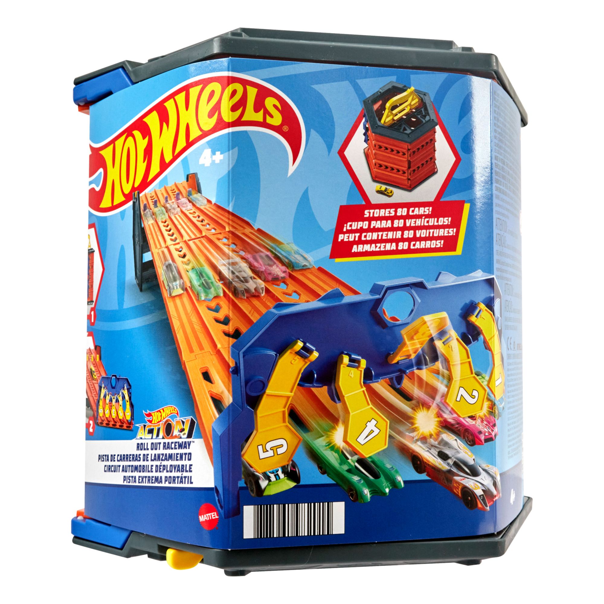 Hot wheels roll store up raceway