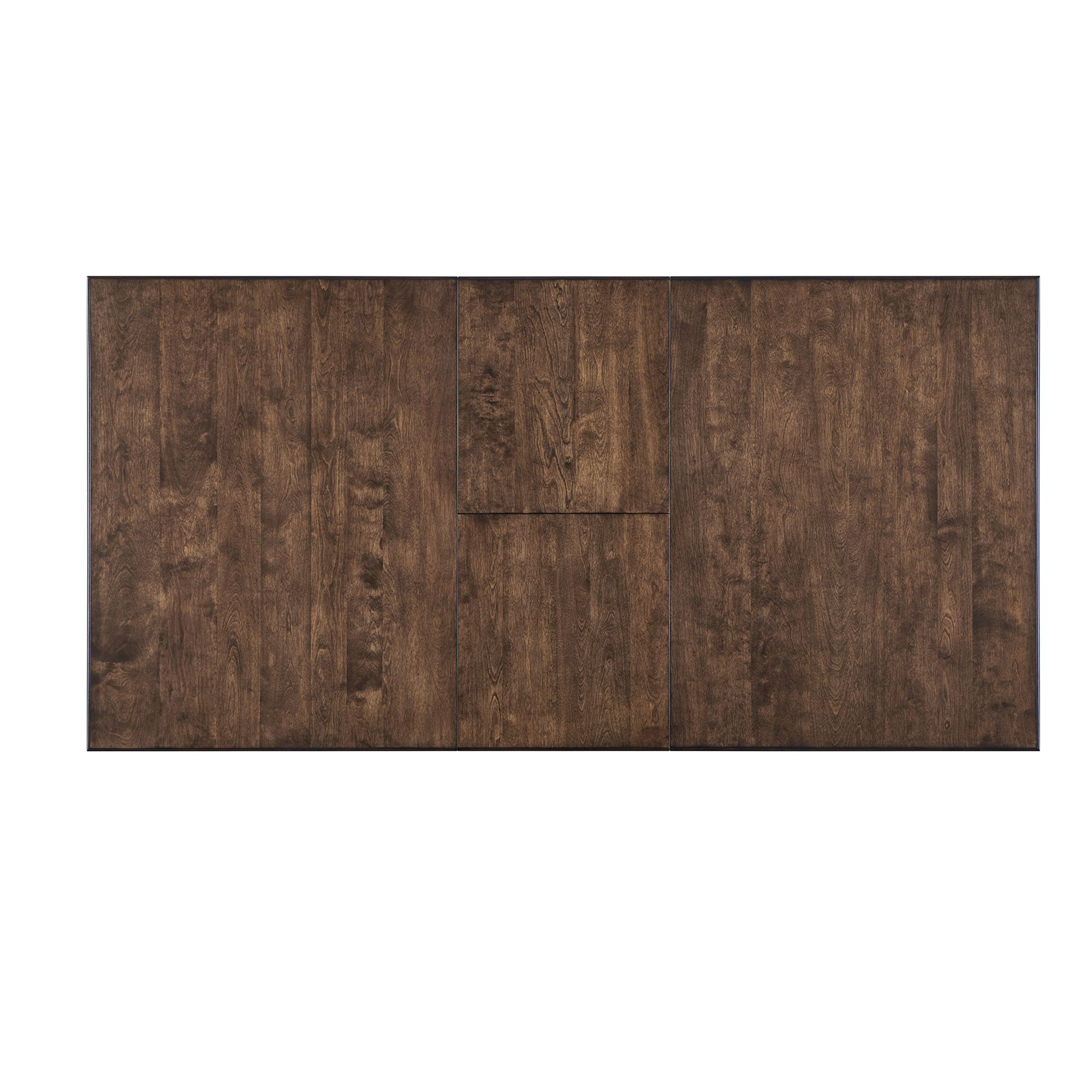 Regan 7-Pc. Dining Set with Self-Storing Leaf - Brown