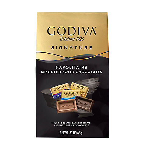 Godiva Napolitains Assorted Chocolate Bars, 15.7 oz.