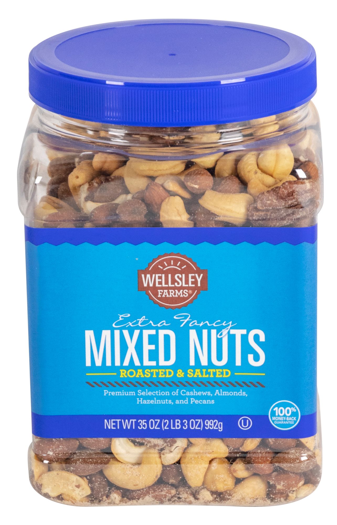 Wellsley Farms Fancy Mixed Nuts 35 Oz Bjs Wholesale Club