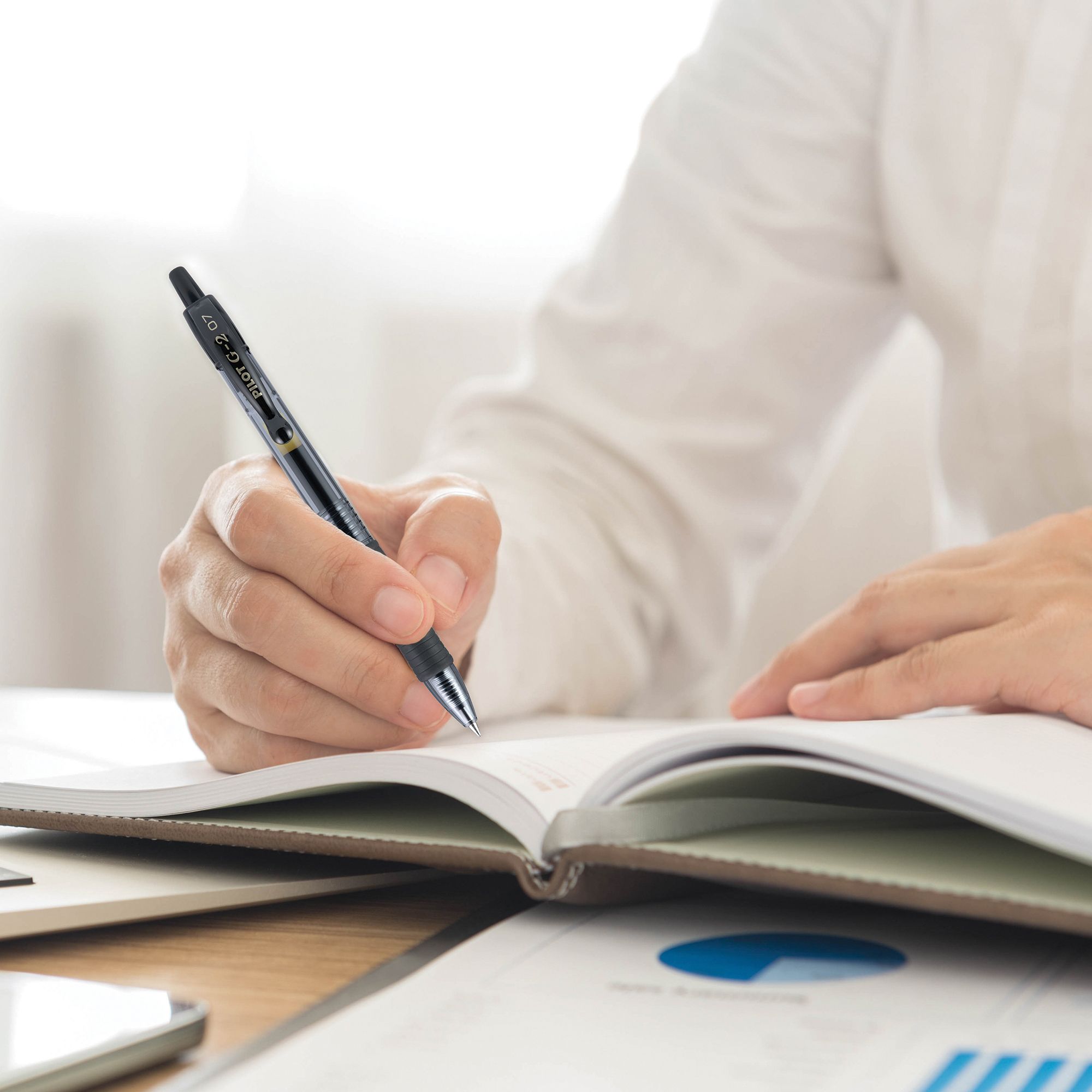 Pilot G2 Gel Pens, 14 ct. with 2 Bonus FriXion Erasable Pens - Black