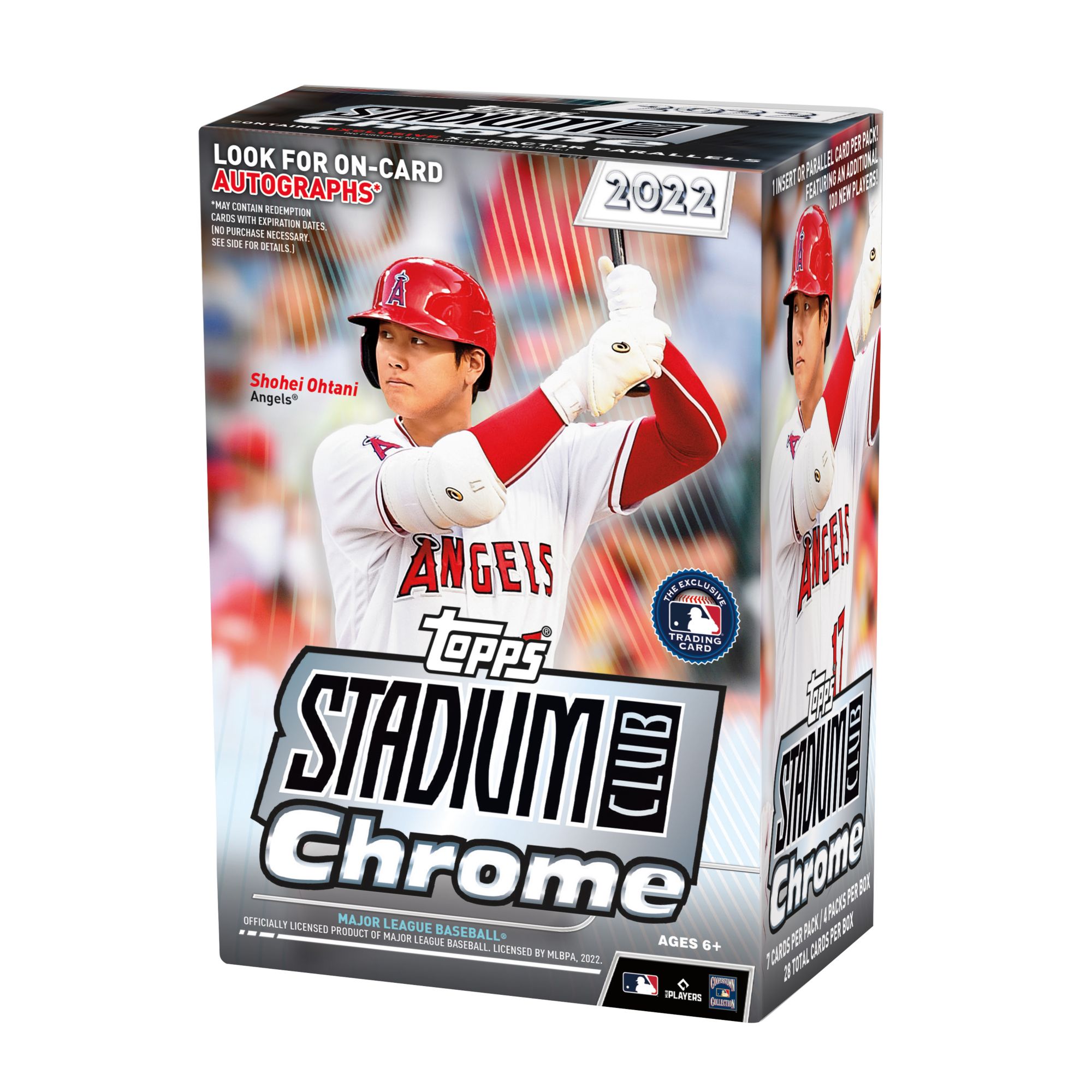 Topps 2022 Stadium Club Chrome Updates Blaster Box | BJ's Wholesale Club