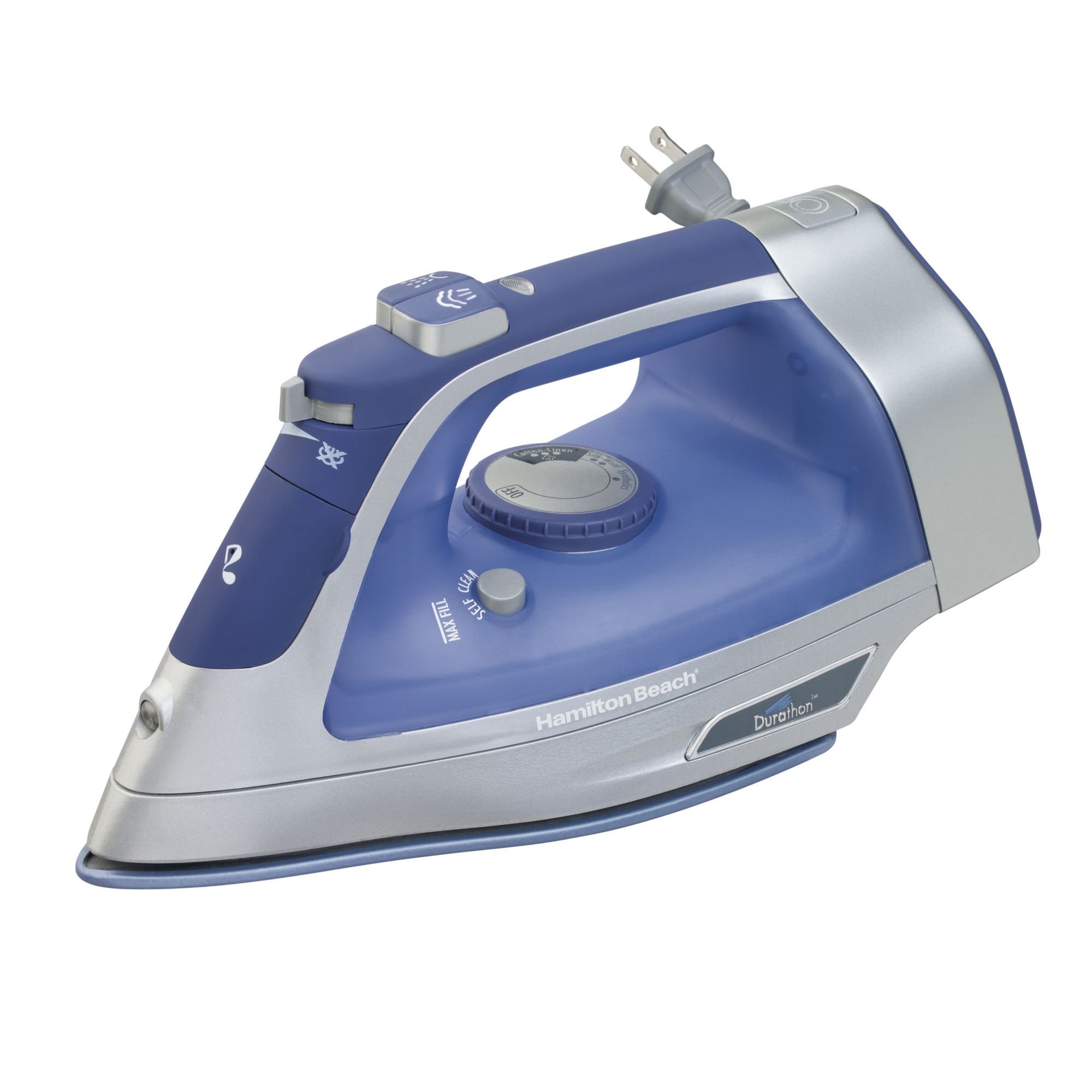 Hamilton Beach Durathon Iron Retractable, Blue