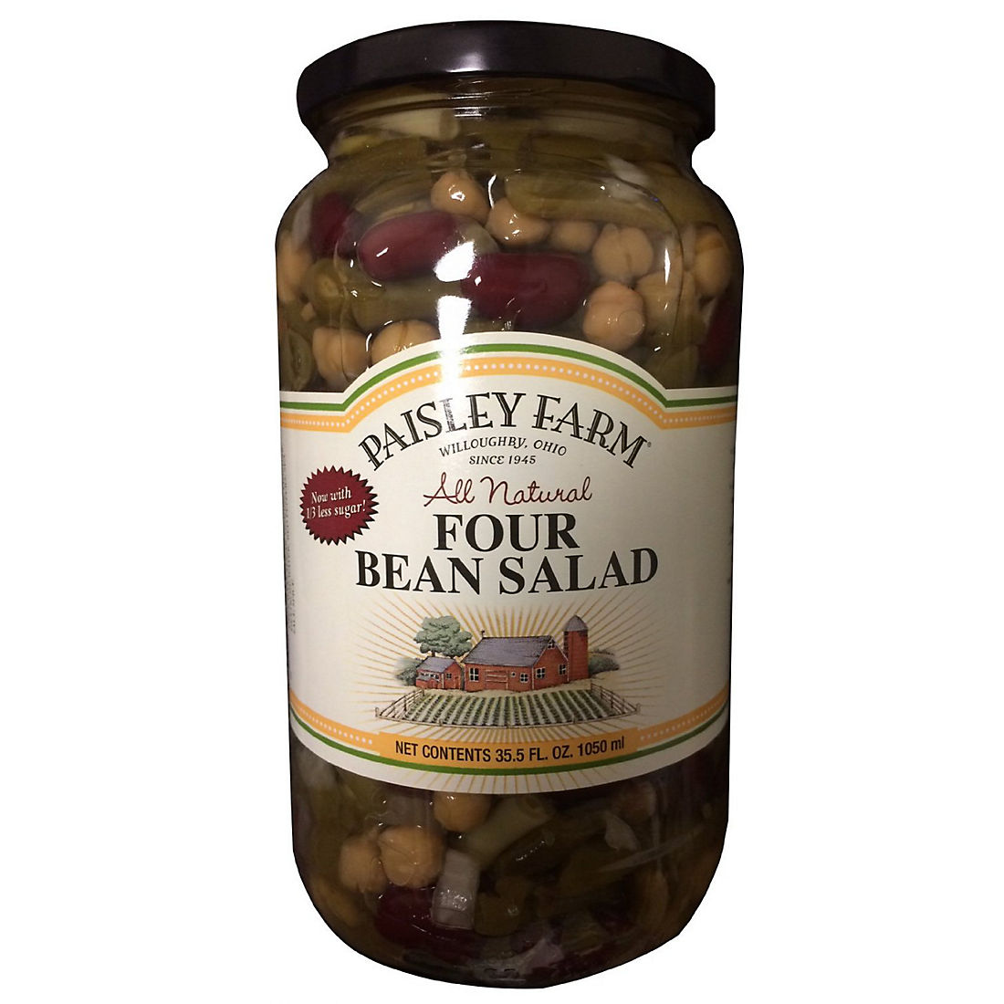 Paisley Farm Natural Four Bean Salad, 2 ct./35.5 oz. - BJs Wholesale Club