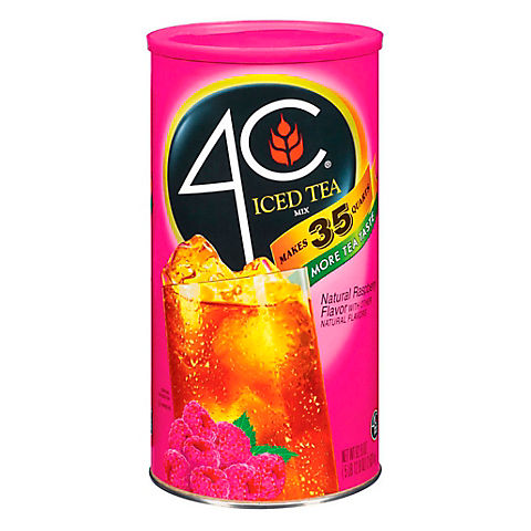 4C Raspberry Iced Tea Mix, 92.8 oz.