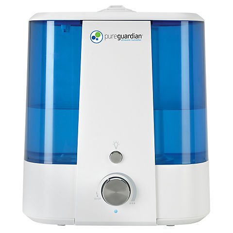 PureGuardian H1175 1.5 Gallon Top Fill Ultrasonic Humidifier with Aromatherapy Tray