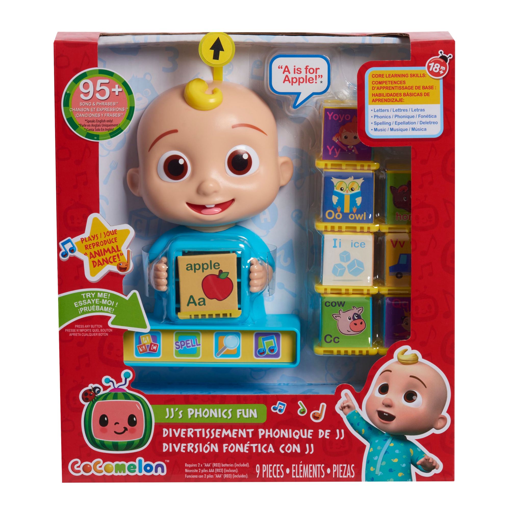 VTech® ABC Learning Apple™ Interactive Alphabet and Phonics Toy