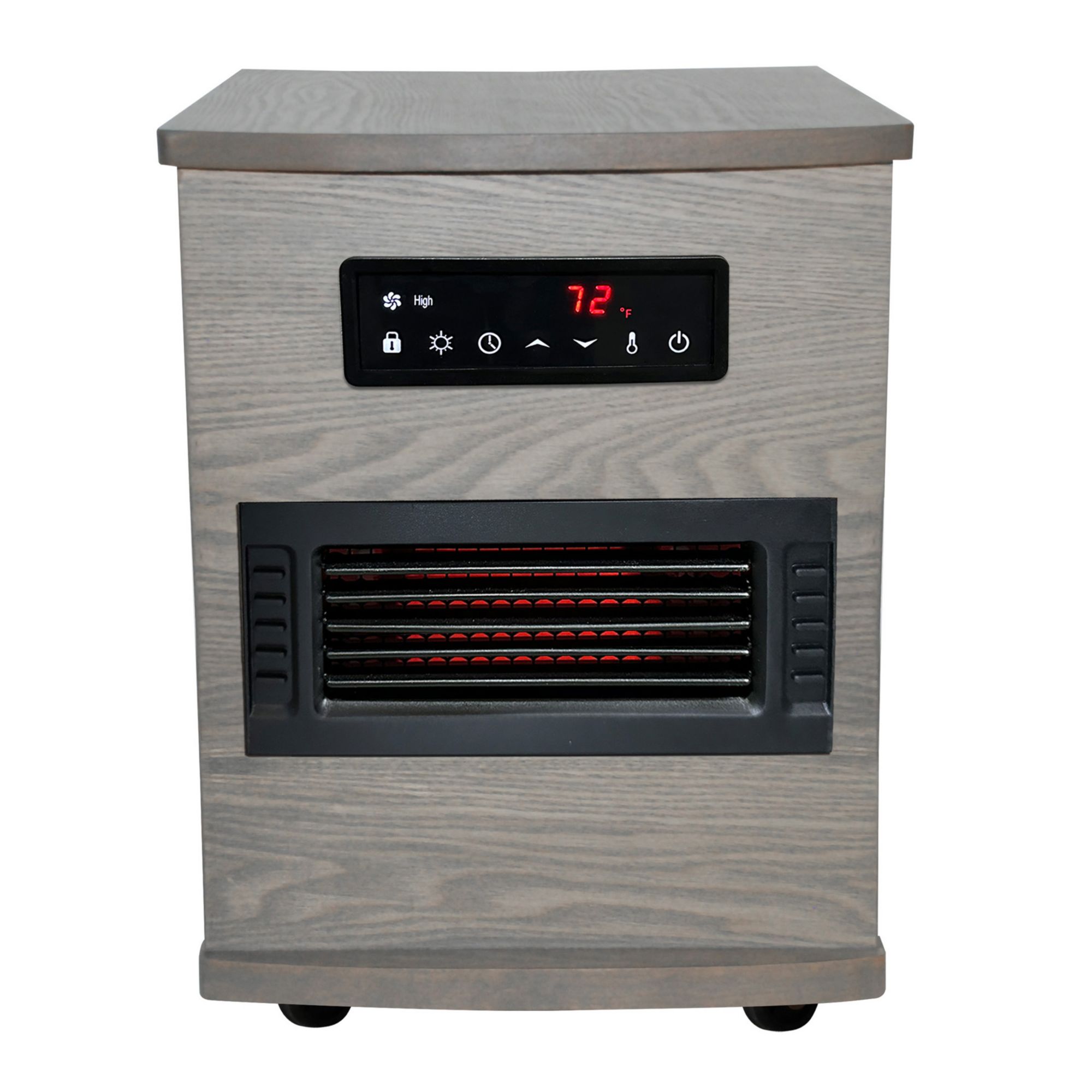 Black & Decker 1,500W Infrared Quartz Tower Heater with Manual Controls