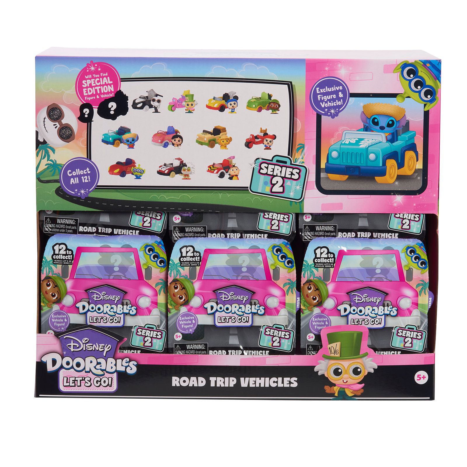 Disney Doorables Let's Go! Figure Pack