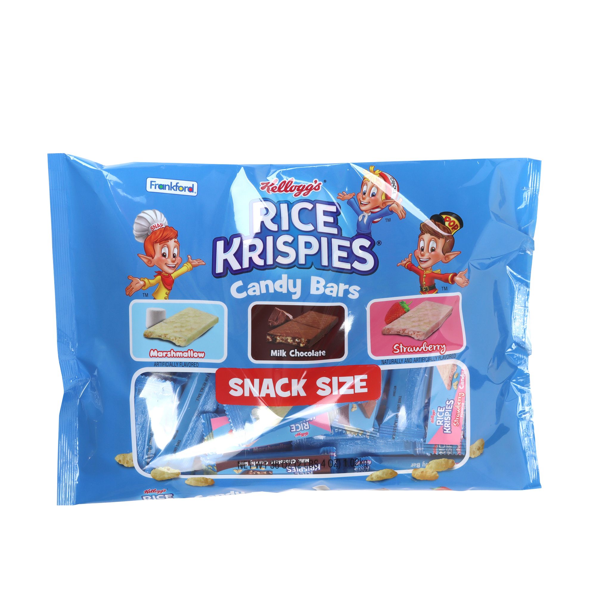 Kellogg's Rice Krispies Marshmallow Flavored Candy Bar – Frankford Candy