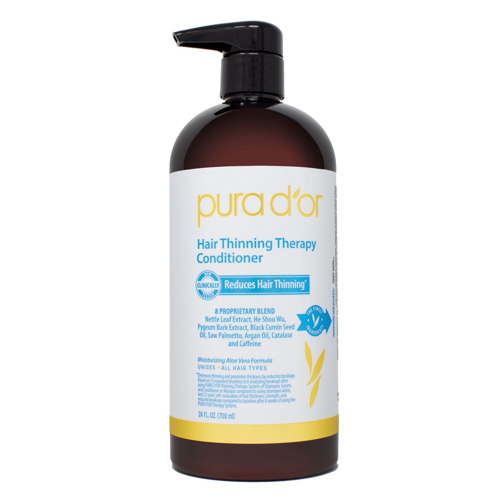 HAIR LOSS SUFFERER TESTS PURA D'OR ANTI THINNING THERAPY SHAMPOO 8
