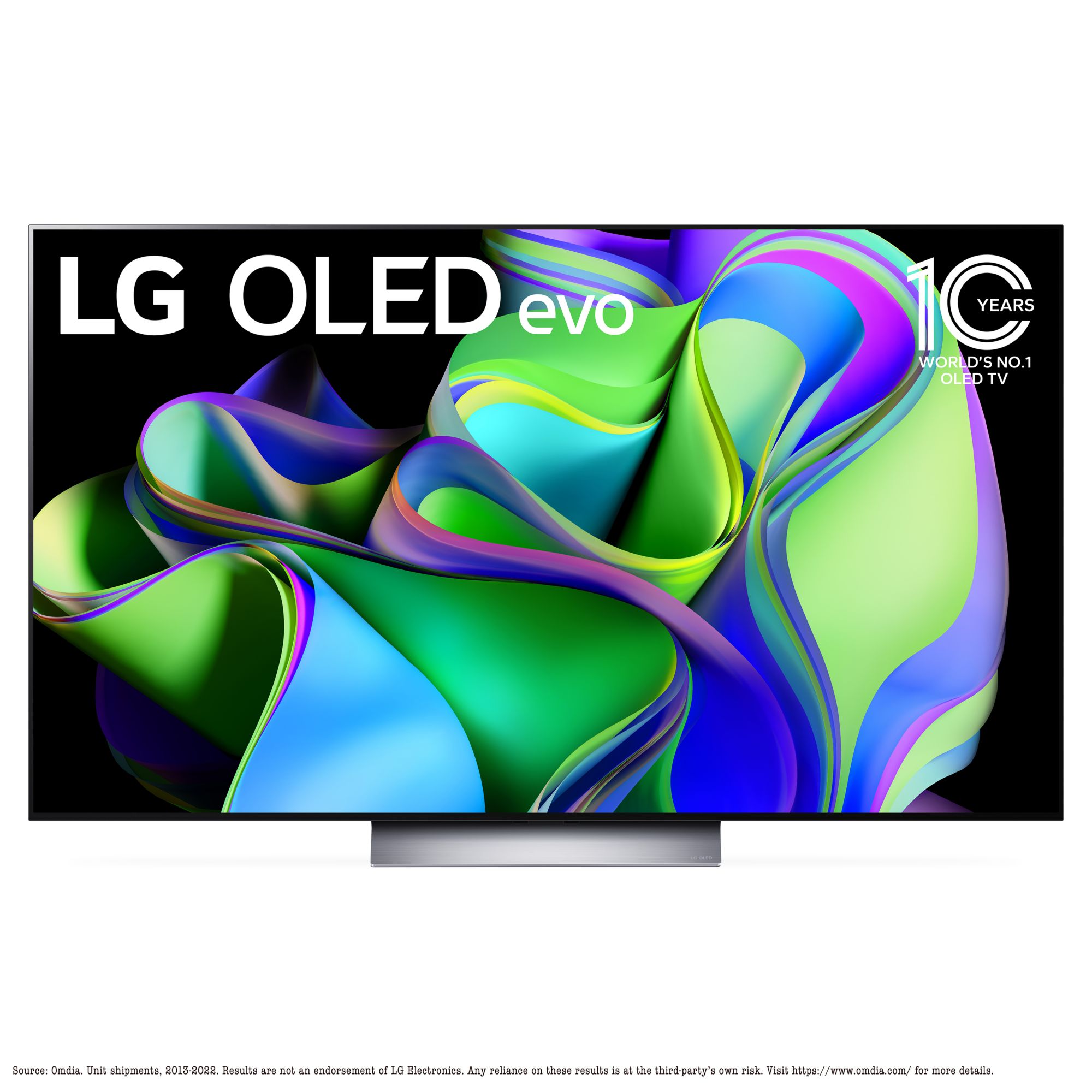 LG 55 OLEDC3 EVO 4K UHD ThinQ AI Smart TV with 5-Year Coverage