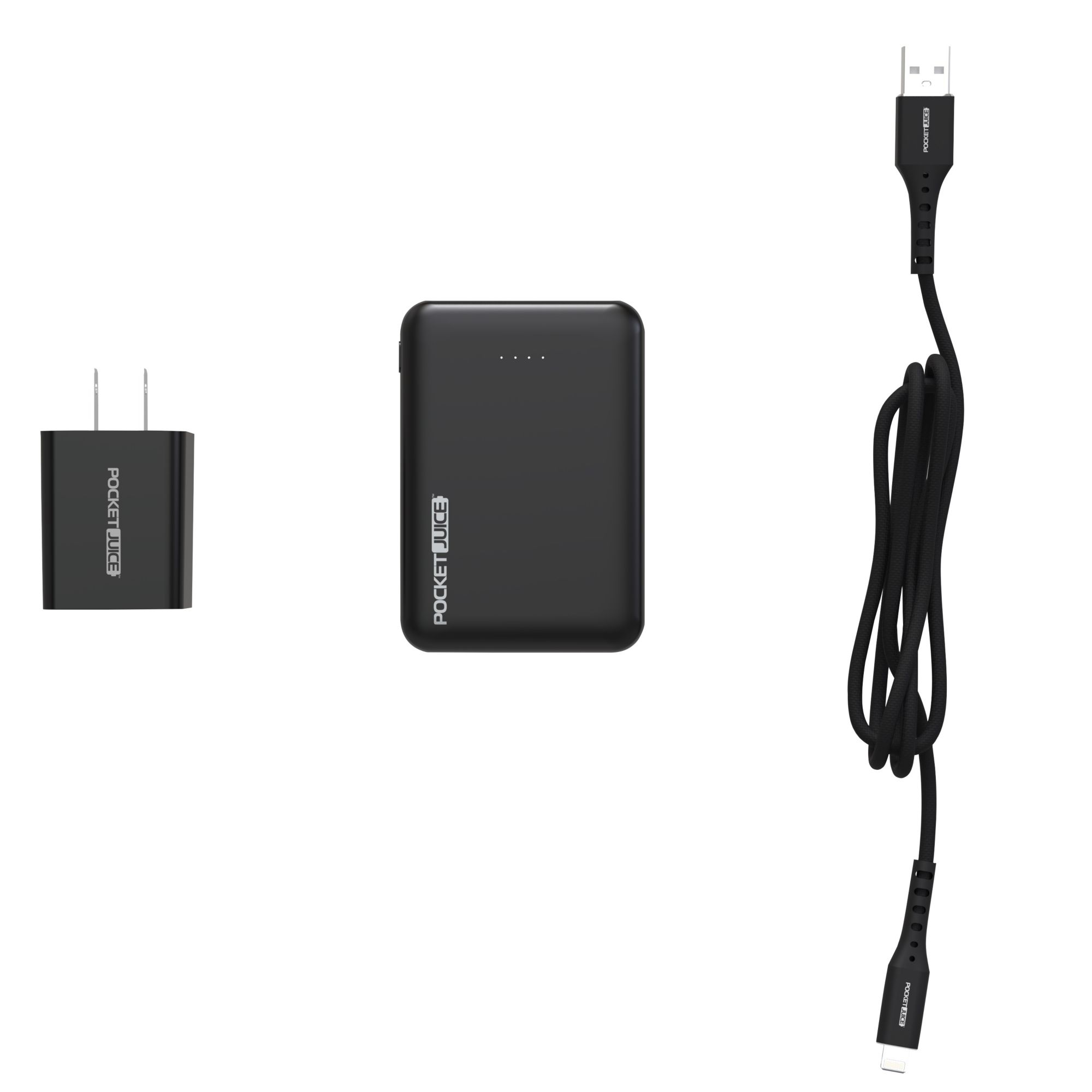 Tzumi 4,000mAh Pocket Juice Power Bundle