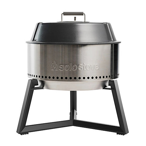 Solo Stove Charcoal Grill - Stainless Steel