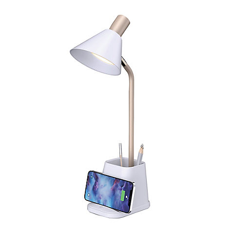 Sheffield Labs Nexus Wireless Charging LED Desk Lamp