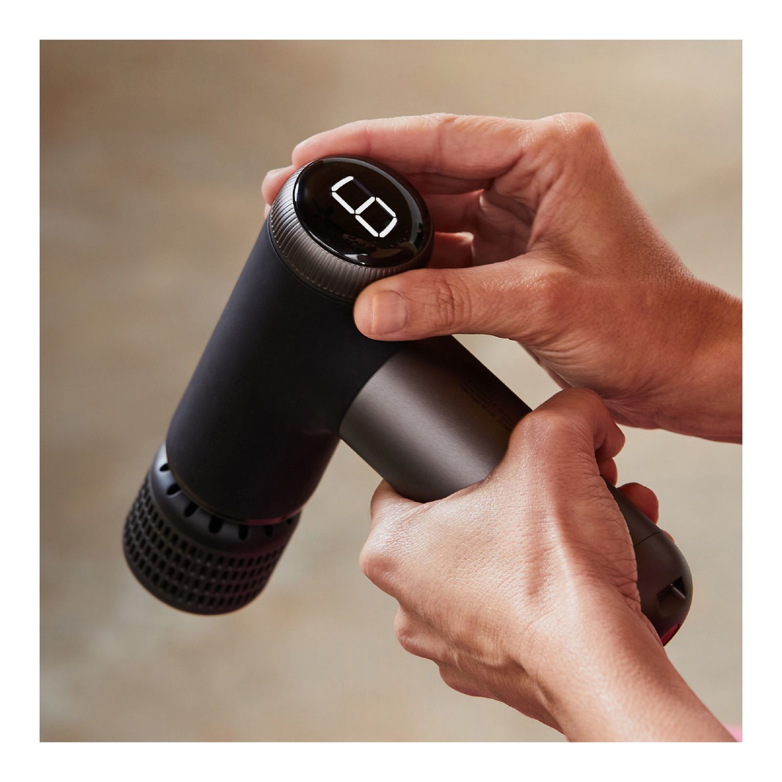 Sharper Image Massage Gun with Hot purchases and Cold