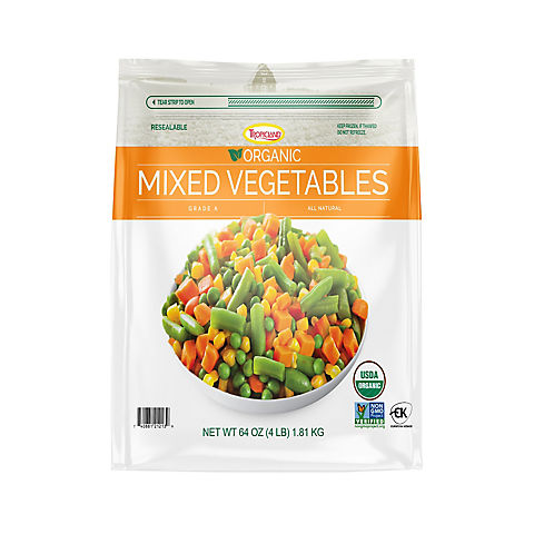 Tropicland Organic Mixed Vegetables, 4 lbs.