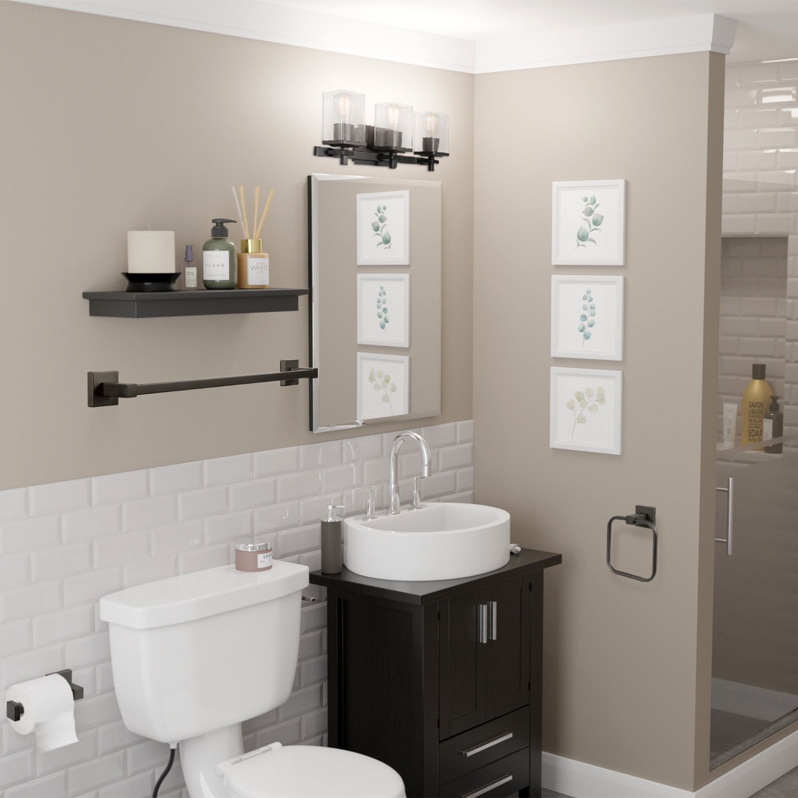 Gallery of Bathroom Accessories - Matt Black - 5