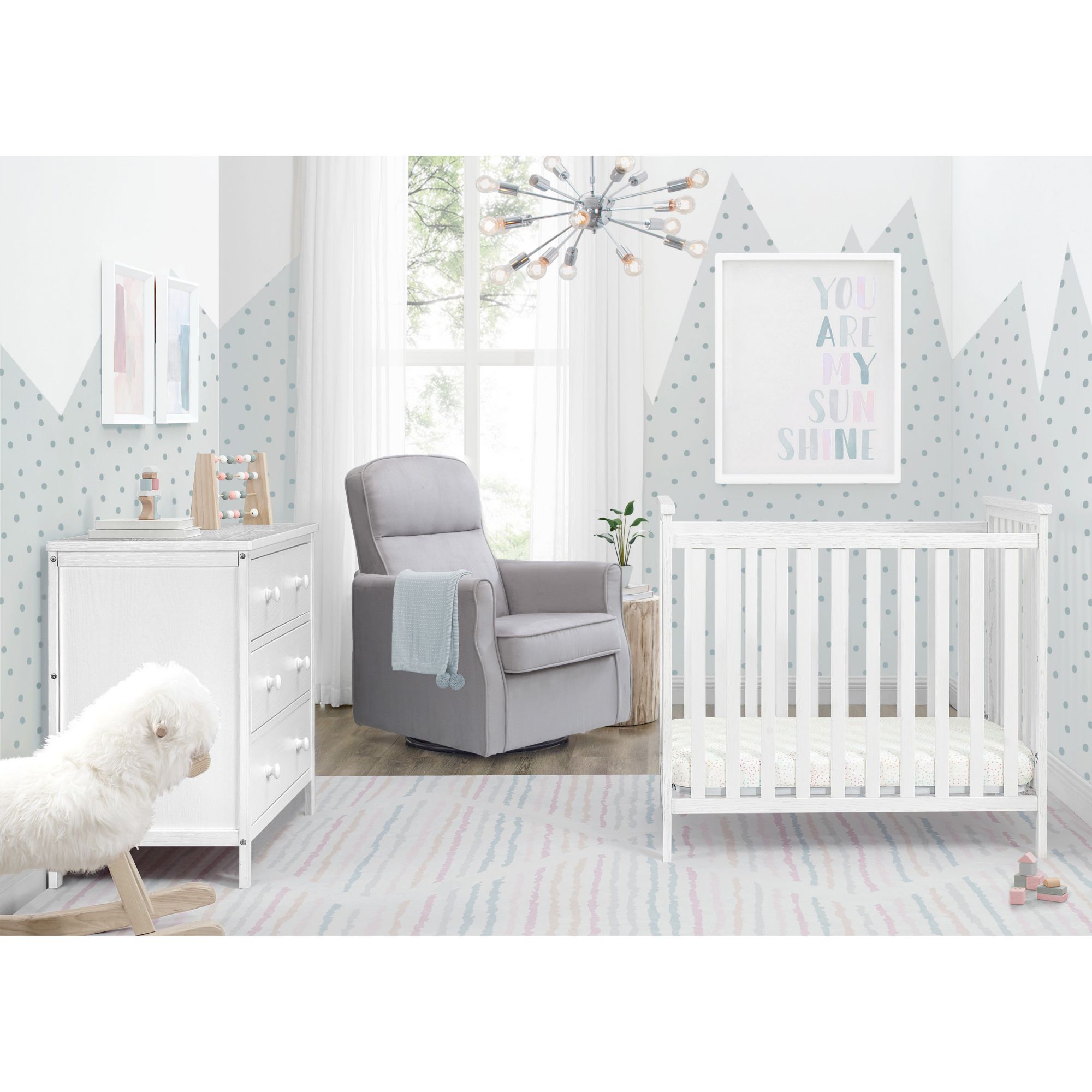 Delta children mini clearance crib