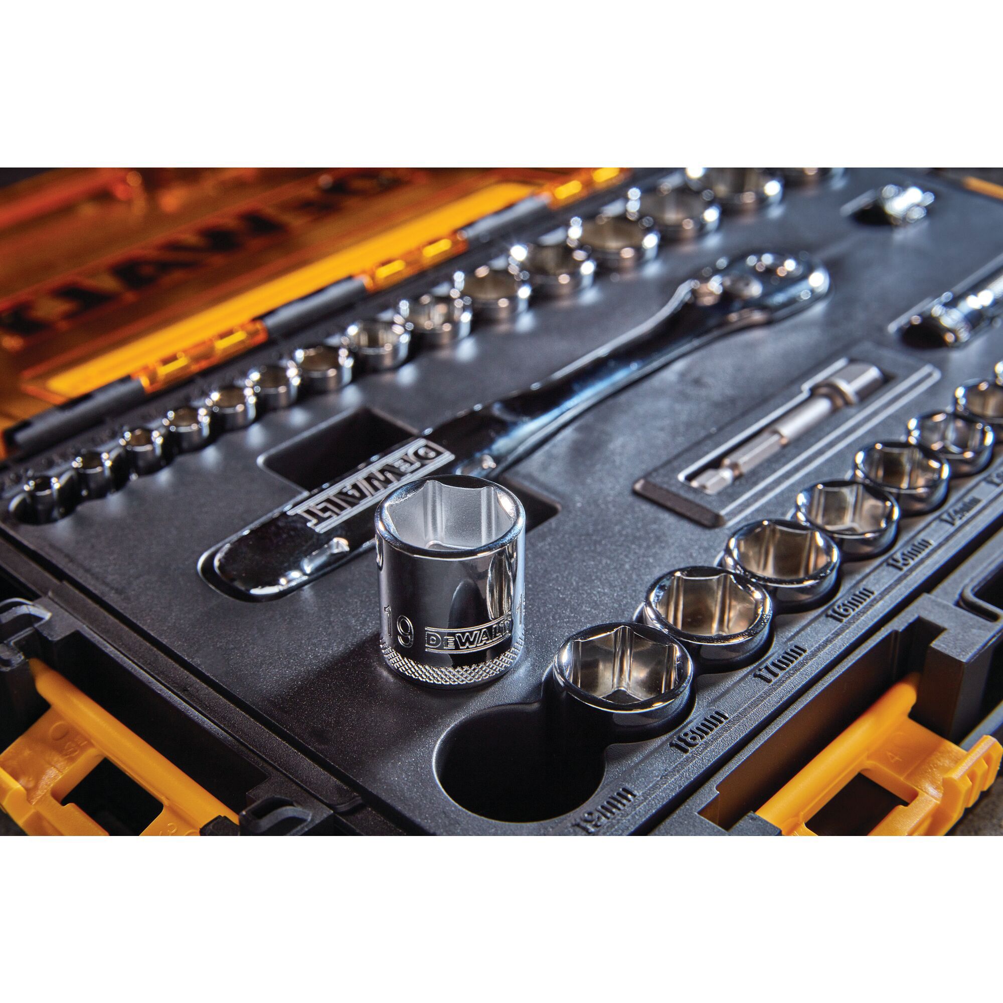 Dewalt 34 1/4 And 3/8 Drive Socket Set | Dewalt Socket Set