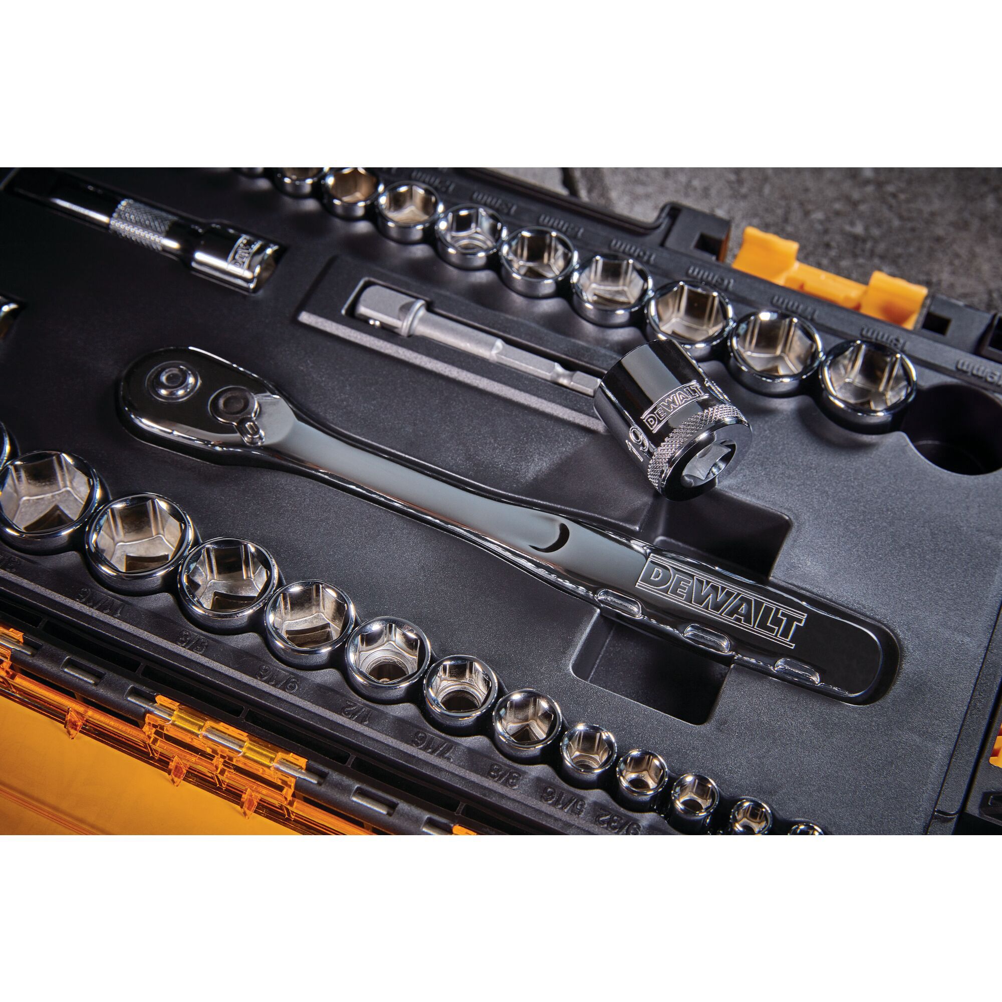 Dewalt 34 1/4 And 3/8 Drive Socket Set | Dewalt Socket Set