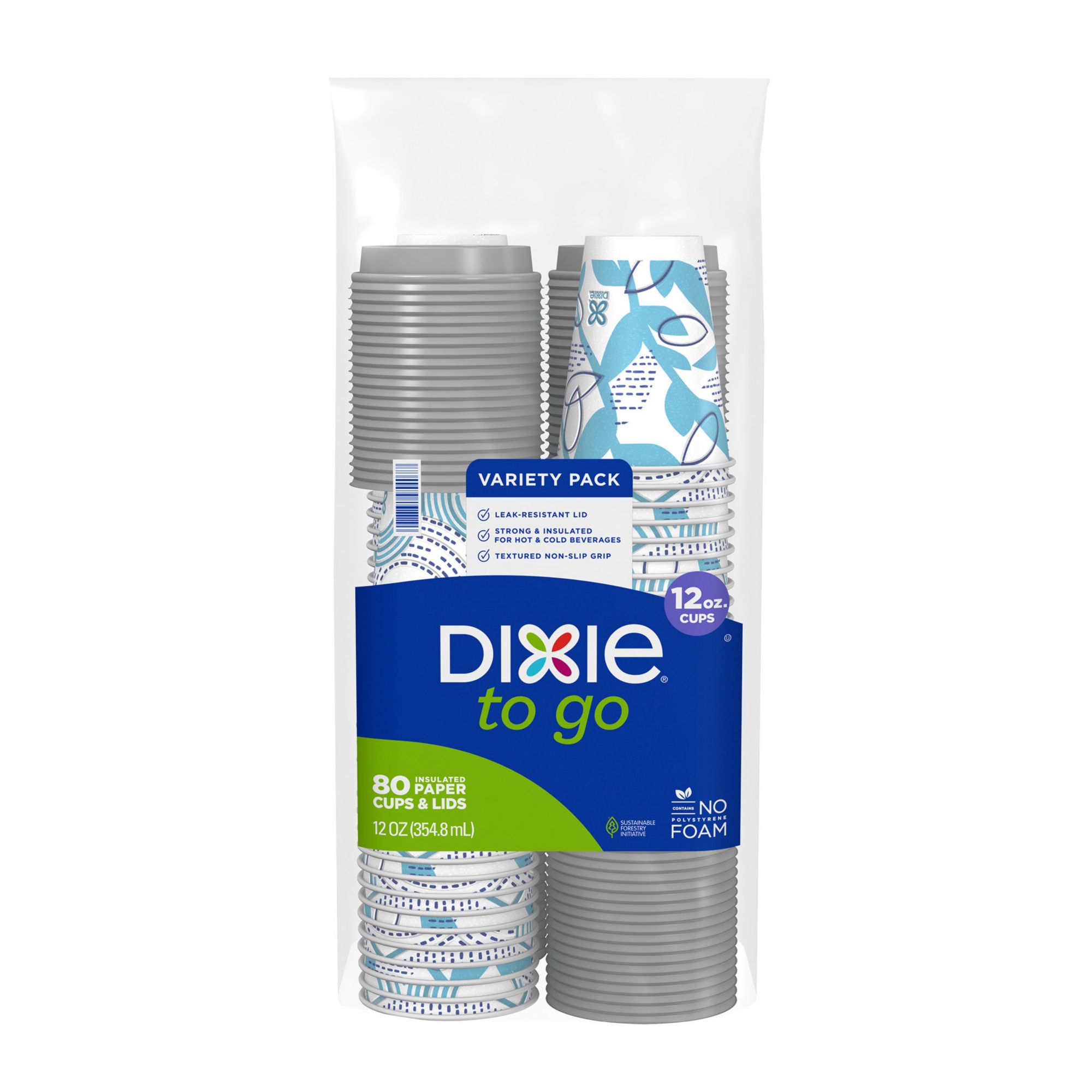 Dixie 12 oz Hot/Cold Cups