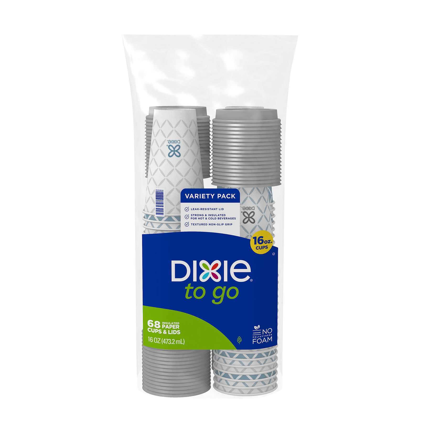 Dixie PerfecTouch 16-Oz. Hot/Cold Cups