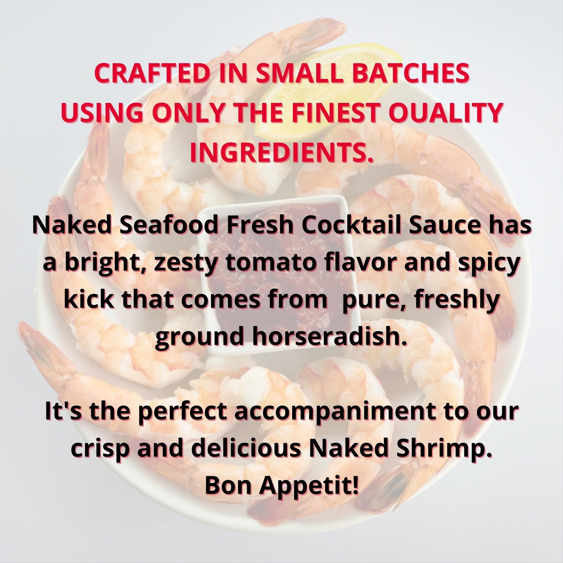 North Coast Naked Seafood Cocktail Sauce, 24 oz.