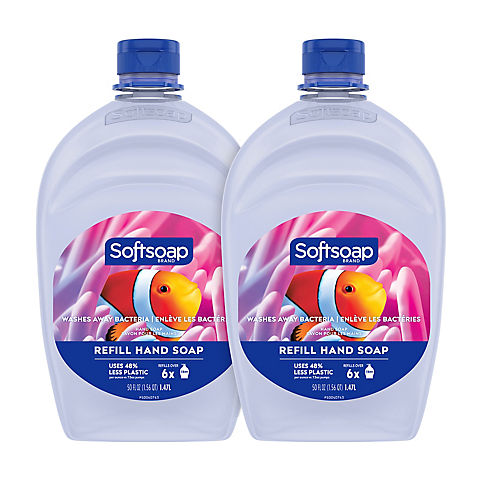 Softsoap Liquid Hand Soap Refill - Aquarium, 2 pk./50 oz.
