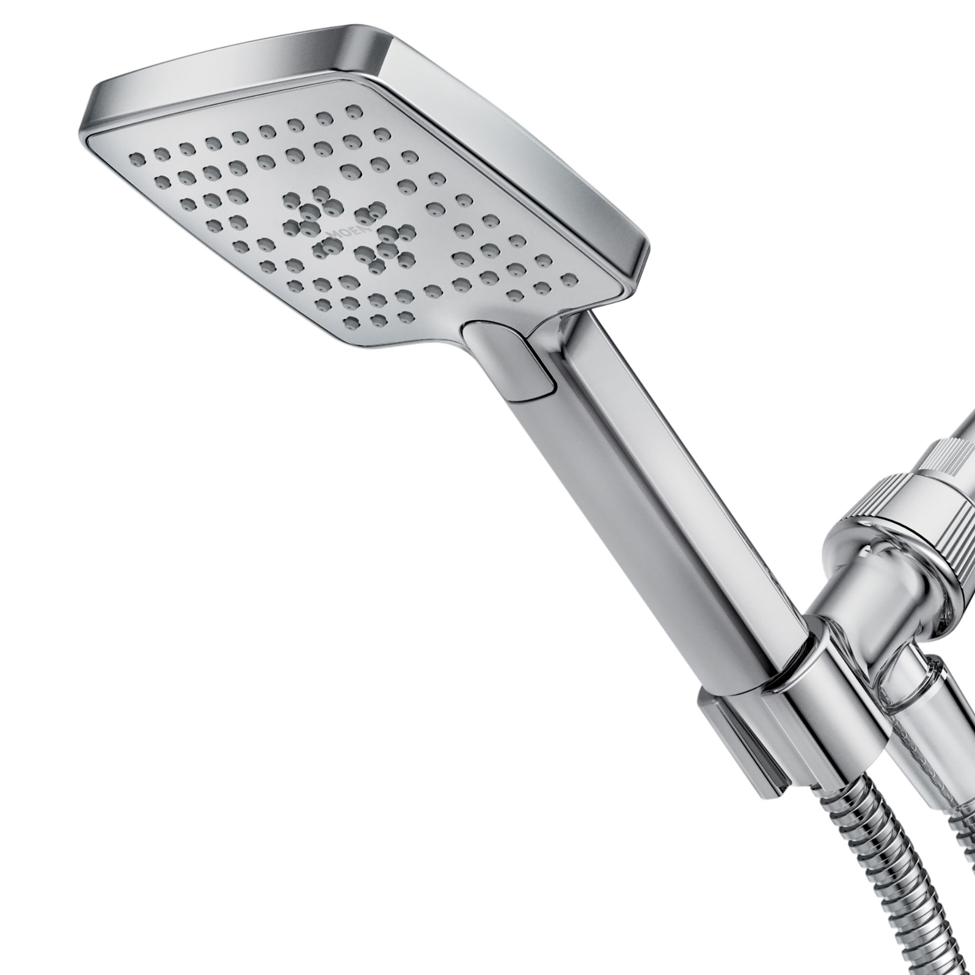 Moen Modern Handheld Square 3 Spray Shower Head Chrome