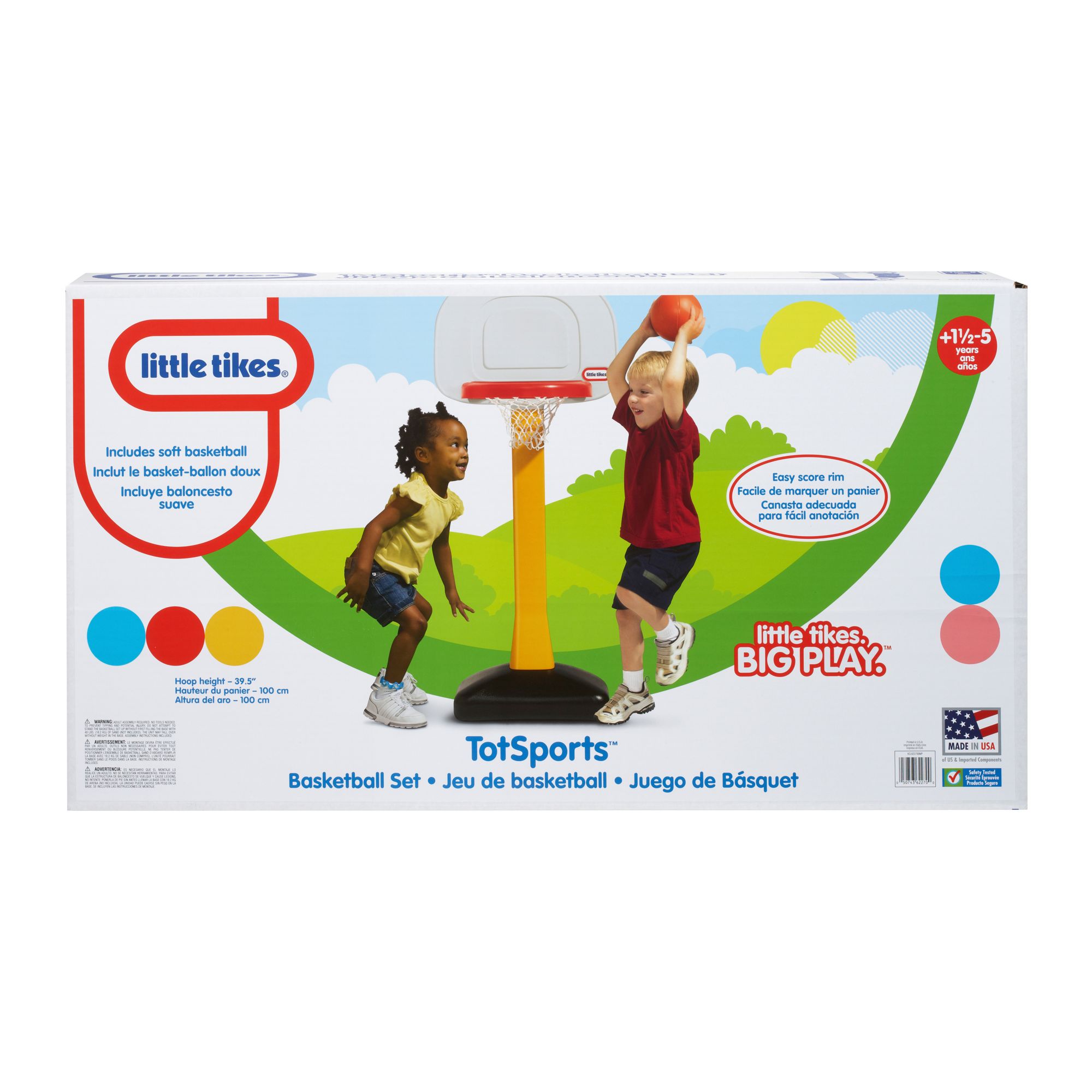 Little tikes store totsports basketball set