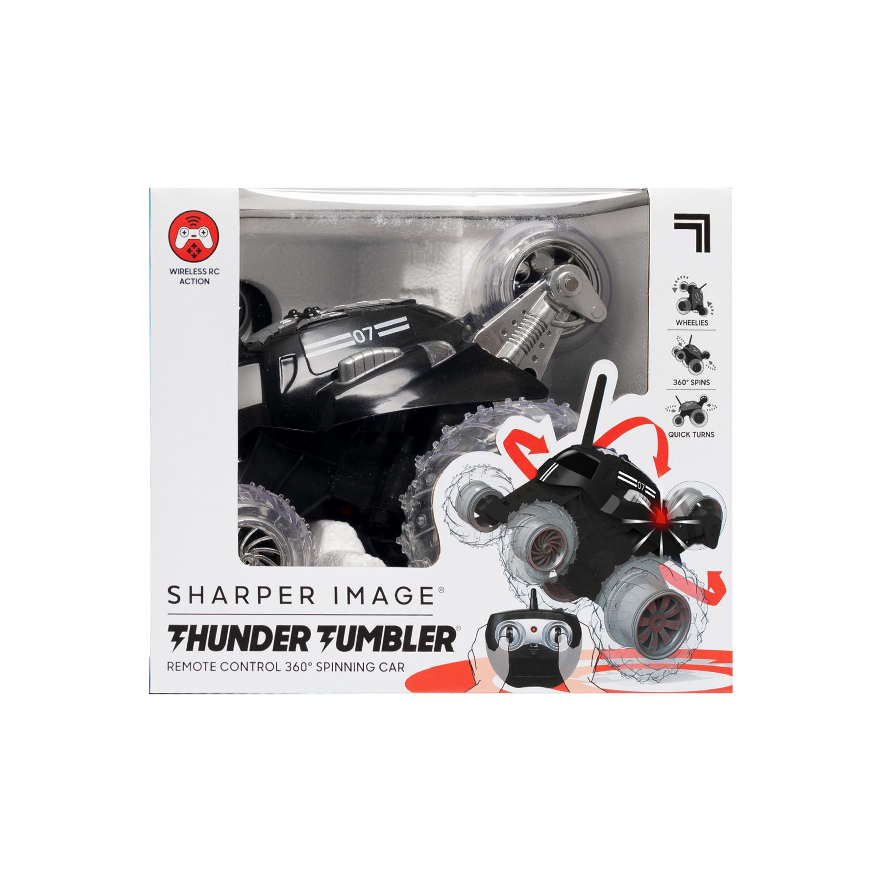 Sharper Image Thunder Tumbler RC Toy Car