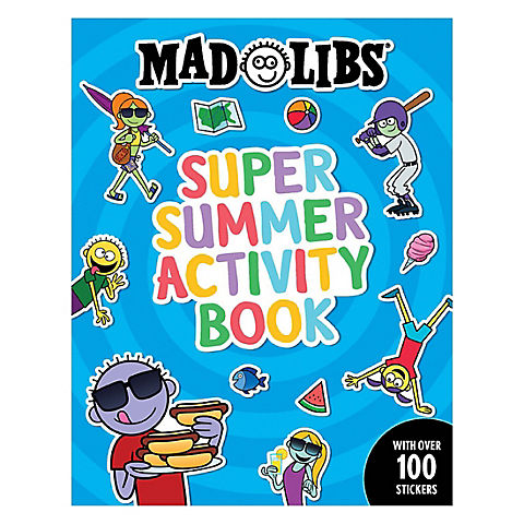 Mad Libs Super Summer Activity Book: Sticker and Activity Book 