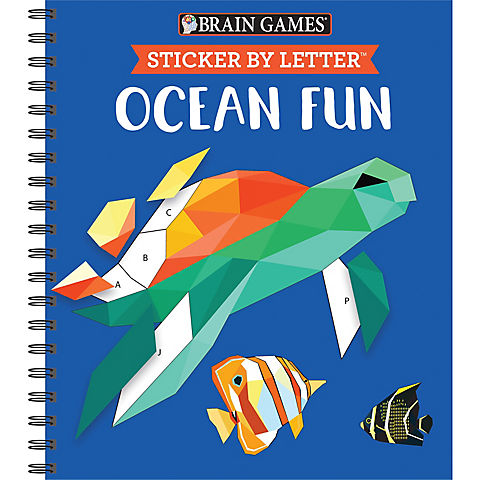 Sticker by Letter: Ocean Fun